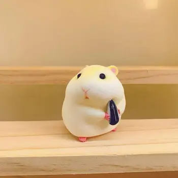 Armas Anime Varastamine Hamster Auto Sisekujunduses Gourmet Hamster Arvandmed Auto Armatuurlauale Teenetemärgi Auto Tarvikud F9R2