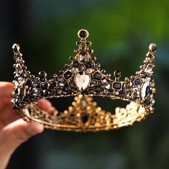 Itacazzo Pruudi Peakatet Kulla Värvi Naiste Mood Pulm Crown Sünnipäeva Tiaras