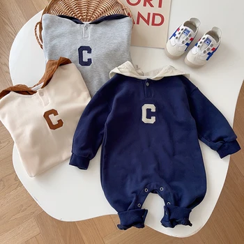 MILANCEL Uus aasta Sügisel Baby Sipukad Imiku Kapuutsiga C Kombekas Väikelapse Poisid Outwear