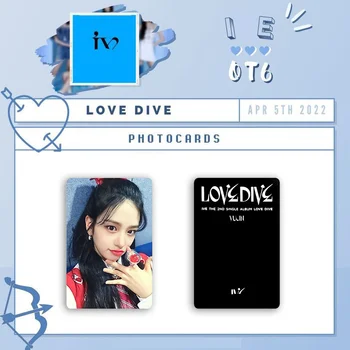 Kpop Iidol 6tk/Set Lomo Kaardi IVE Postkaart Album Uus Photo Print Kaardid korea Fashion Plakati Pilt Fännid Kingituste Kogumise LIZ