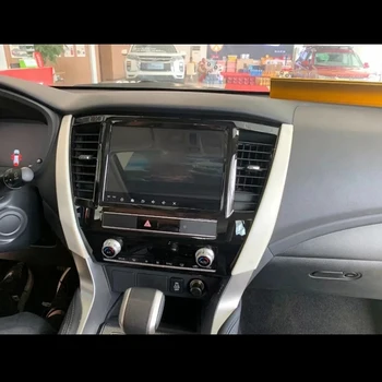 näiteks Mitsubishi Pajero Sport 2020 Vasakpoolse rooliga 4TK süsinikkiust ABS Auto Gear Shift Knob Raami Kaas Sisekujundus Liistud