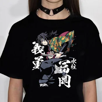 Kokushibo Demon Slayer Kimetsu No Yaiba t-särgid naiste suvel streetwear t-särk naiste riided harajuku