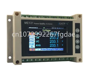 MEATROL Multimeeter ME440 0.5% 1A-6kA Suure Täpsusega Rogowski Multi Digitaalne Kinnitus Energia Arvesti