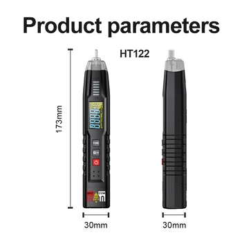 HABOTEST HT122 Digital Pen Tüüpi Multimeeter DC VAHELDUVVOOLU Tester Smart Voltmeeter alumine kütteväärtus Faaside Järjestus Auto Ulatudes Multimetre