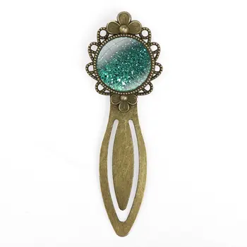 Aqua Hõbe Roheline Mint Glitter kunsti Loominguline Metallist Järjehoidjad Kingitus Sõpradele Kirjatarvete Kooli Asukoht Pakkumise